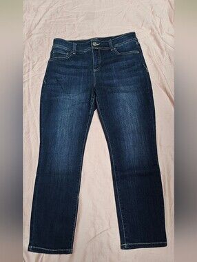 INC International Concepts Dark Indigo Straight Leg Jeans 8P
